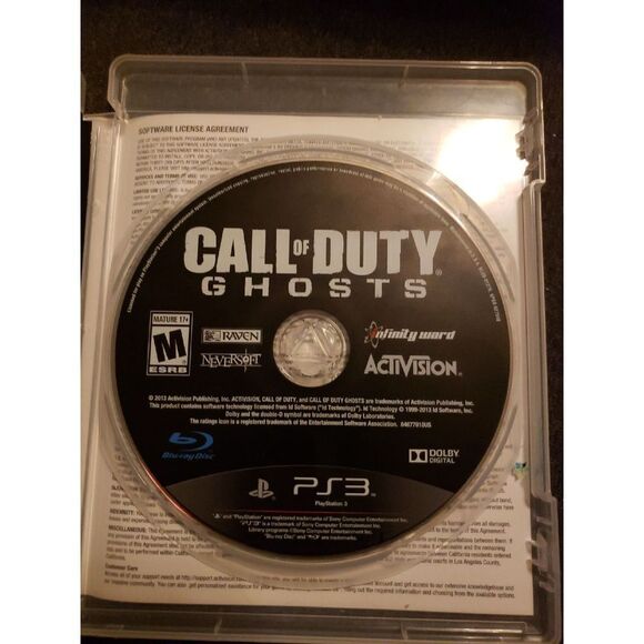 PS 3 Call of Duty Ghosts Video Game - Picture 3 of 3